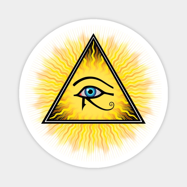 Eye of Providence Magnet by SandroAbate